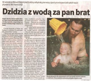 "DZIDZIA Z WODĄ ZA PAN BRAT" Dziennik Łódzki 4.06.2007
